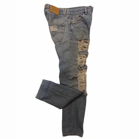 [USED] EURO Levi's 501 ダメージDENIM