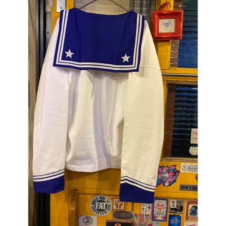 [DEADSTOCK] マリンセーラーシャツ⚓