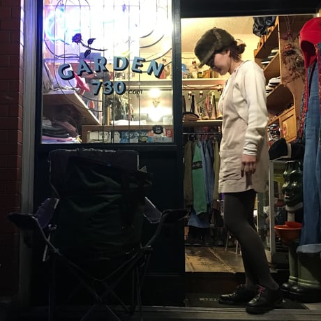 [USED] クリーム色☃️コーデュロイジャンパースカート