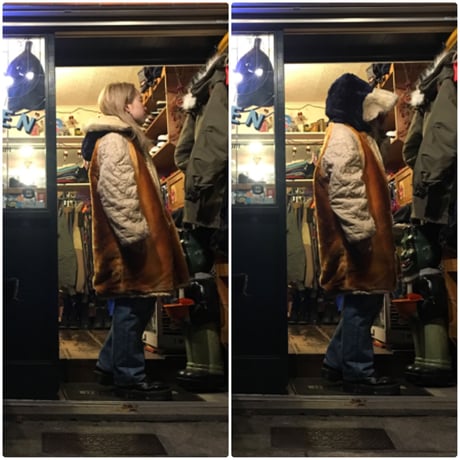 [USED] エスキモーのような♡FAKE FUR COAT/N3B