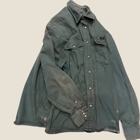 [USED] Lee GREEN WORK SHIRTS