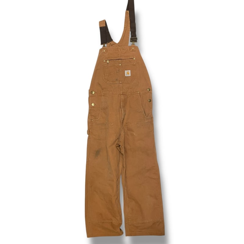 USED] Carhartt ダック地 オーバーオール ダブルニー | garden730