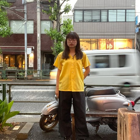 [USED] VINTAGE BOWLING SHIRT🎳 made in U.S.A.