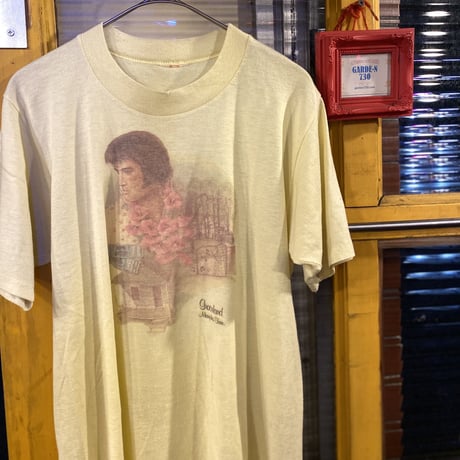 [USED] YELLOW♡ VINTAGE ELVIS Tee