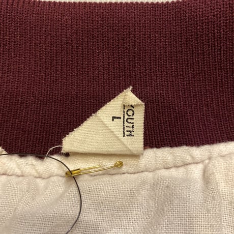 [USED] BURGUNDY NYLON スタジャン♡