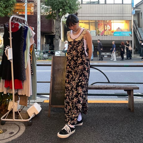 [USED] U.S.made!! 花柄レーヨンO/P