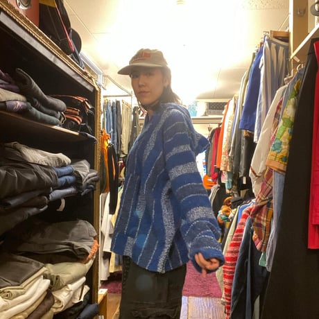 [USED] MEXICAN PARKA（NAVY・BLUE／XL）