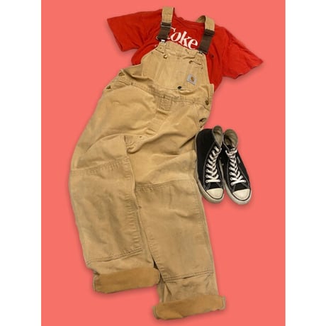 [USED] carhartt ダック地 オーバーオール