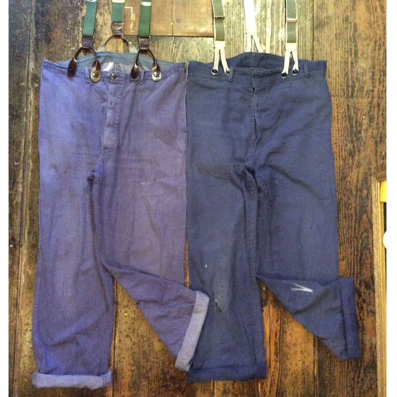 パ*ス様 40~50s vintage Euro work pants ヴィンテ 40's~50's Euro Work Pants 40年代 50年代 ユーロ ワークパンツ
