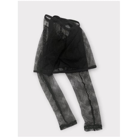 [USED] メッシュニットL/Sトップス  タンクトップ付き