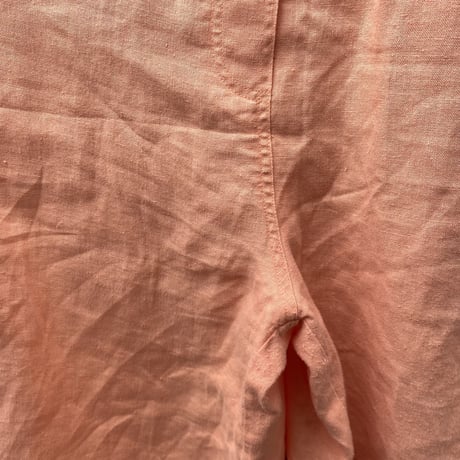 [USED] vintage LINEN オーバーオール
