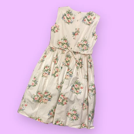 [USED]Made in Italy 花柄ワンピース