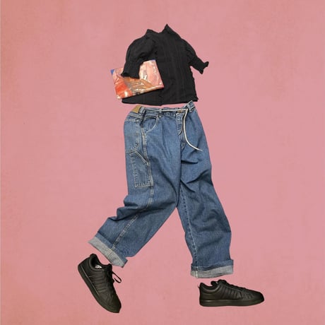[USED] BLACKフリル♡トップス
