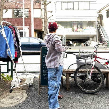[USED] OLD NAVY 紐入り PAINTER PANTS size:w36