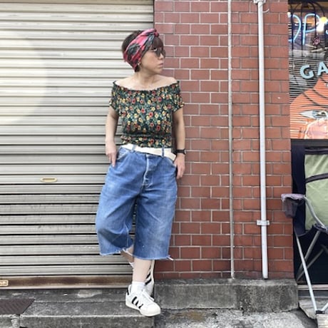 [USED]花柄オフショル TOPS  🌼