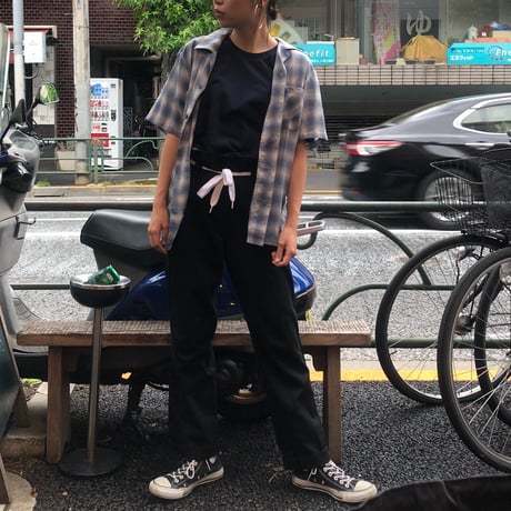 [USED] 爽やかCHECK！S/Sオープンシャツ