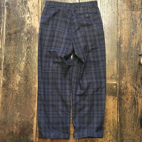 [USED] いいチェック柄のスラックス
