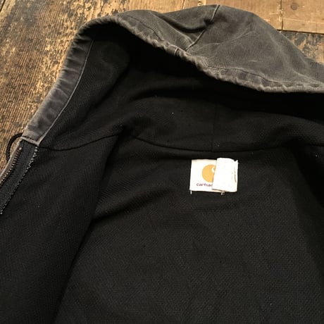 [USED] Carhartt ダック地 パーカー BLACK