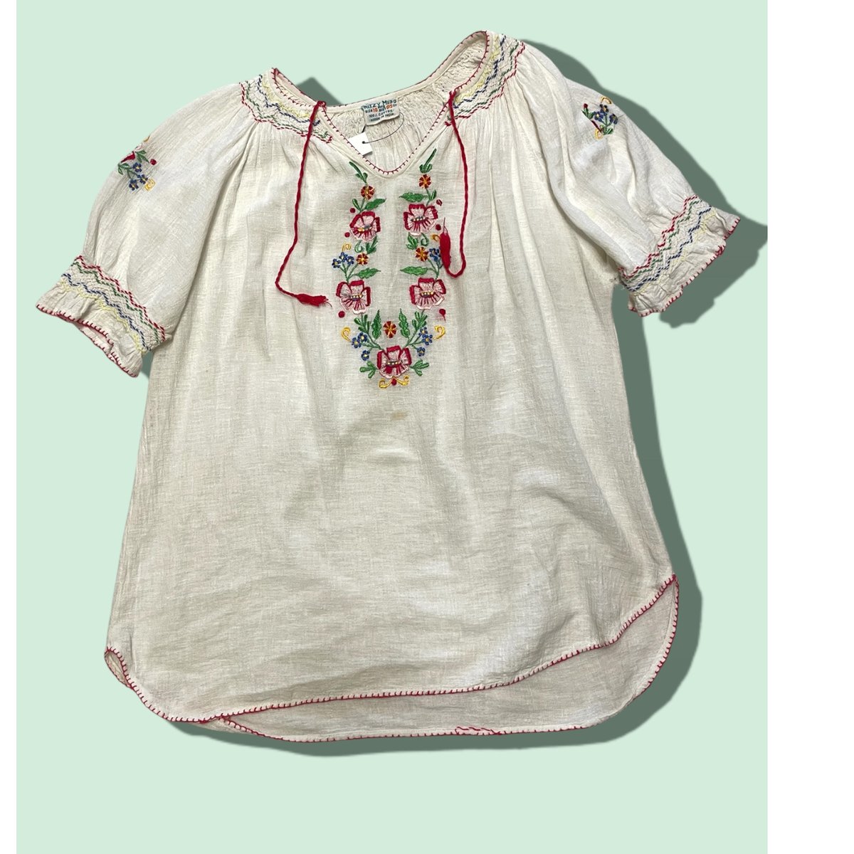 [7/10まで値下げ！] vintage 刺繍 チュニック Vintage embroidery tunic / ヴィンテージ 刺繍 チュニック | BIG TIME