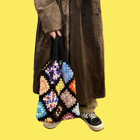 [USED] かぎ編み HAND BAG