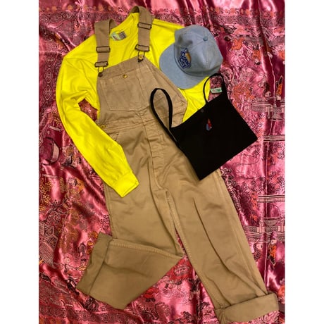 ［USED］Levis beigeOVERALL