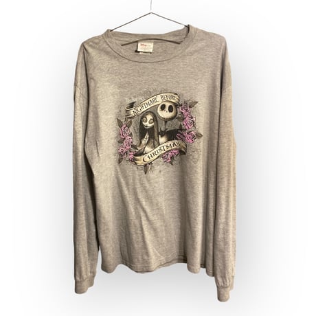 [USED]THE NIGHTMARE BEFORE CHRISTMAS L/S Tee