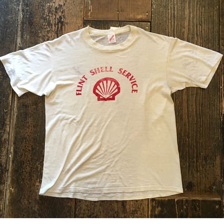 [USED]  vintage  SHELL プリントTee