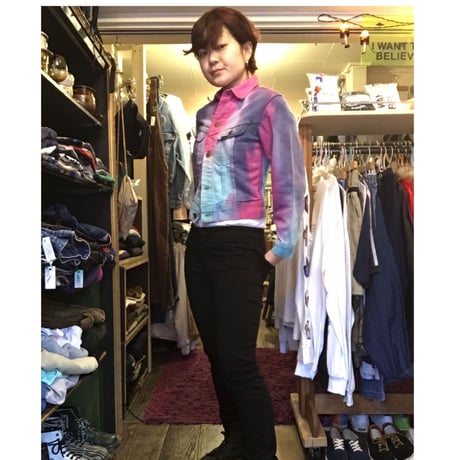 [USED] Lee タイダイ染めGジャン