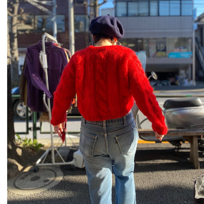 USED] vintage ITALY ショート丈 ニット | garden730