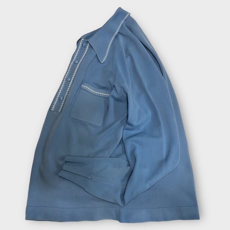 [USED]Vintage puriten blue knit