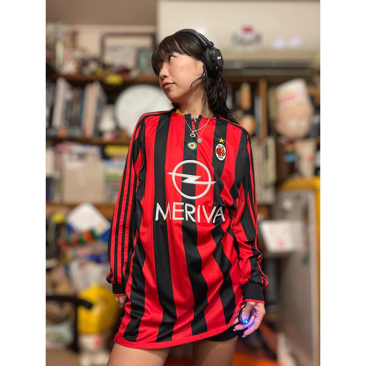 USED] ACミラン⚽️ユニフォームL/S Tee | garden730