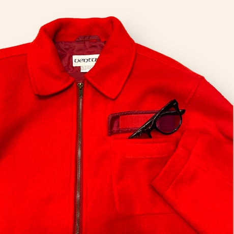 [USED] 真っ赤な❤️ フリース ZIP COAT