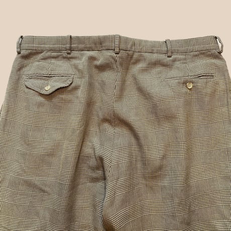 [USED] RalphLauren千鳥柄 loose 2タックパンツ