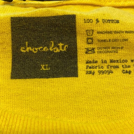 [USED] chocolate 🛹BIGプリントTee  ❤️