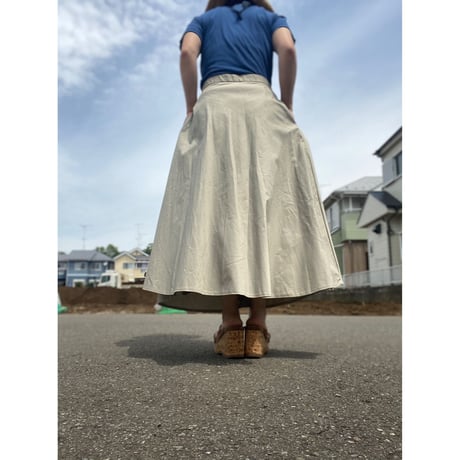 [USED] ロング CHINO フレアスカート