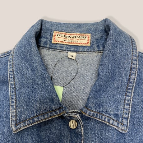 [USED] "GUESS JEANS" DENIM ONE-PIECE💙