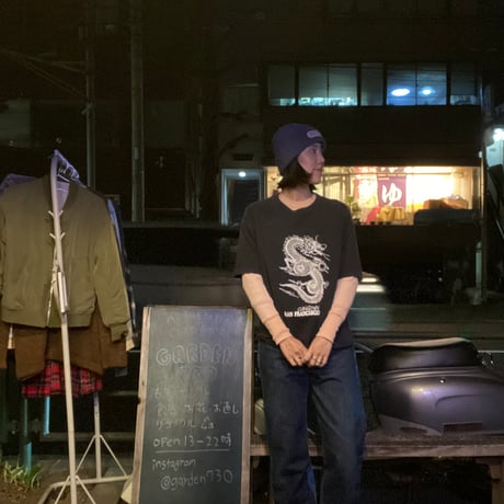 [USED]San Francisco china town Dragon tee🐉