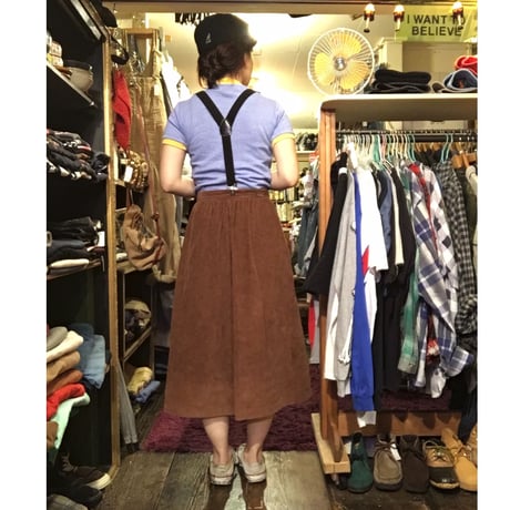 [USED] 秋色コーデュロイスカート
