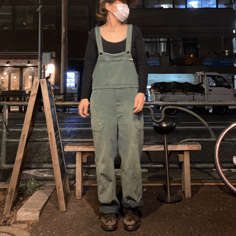 [USED]  EURO WORK OVERALL "GREEN"