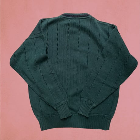 [USED] Green Hand Framed Knit 💚
