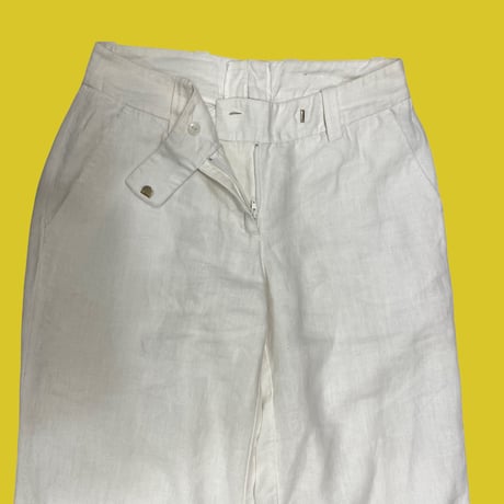 [USED] フレア LINEN PANTS