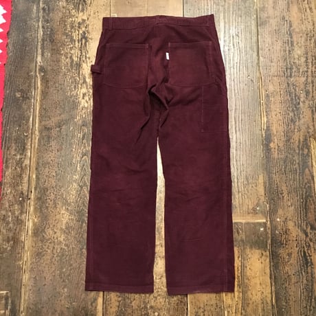 [USED] WINE RED コーデュロイパンツ made in Englamd
