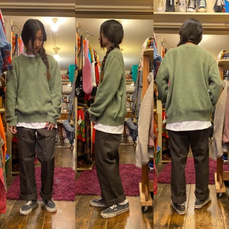 [USED] Ralph Lauren COTTON KNIT！