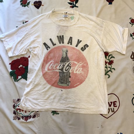 [USED] vintage CocaColaプリントTee
