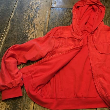 [USED]  100% SILK ZIPパーカー