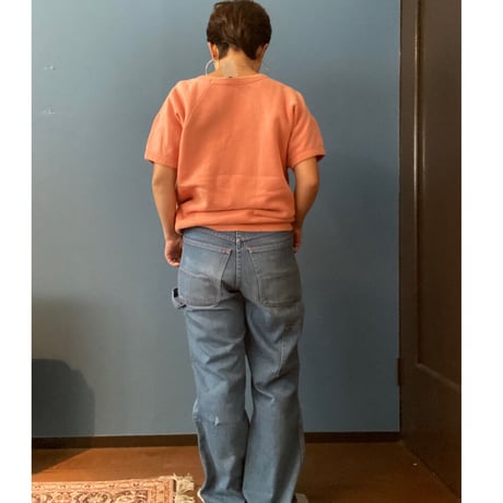 [USED] 60’s vintage s/s プリントスエット  🧡