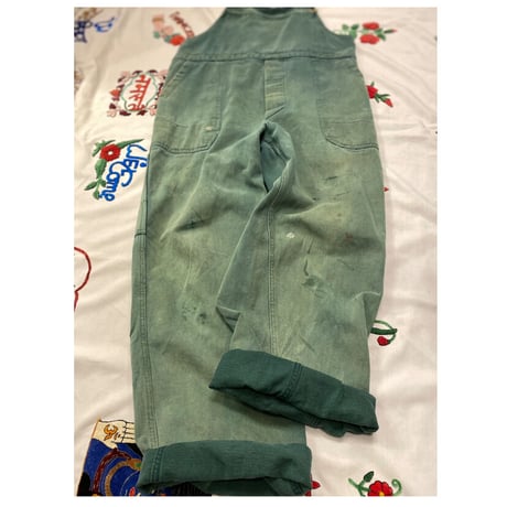 [USED]  EURO WORK OVERALL "GREEN"