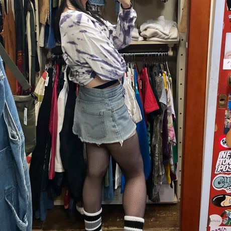 [USED] Levis501 赤耳 cutoff デニムスカート