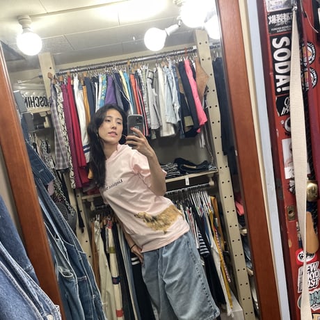 [USED]ロングコート ダックスフンド DOG tee