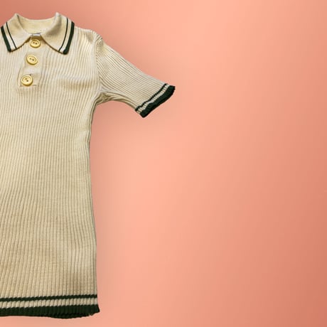 [USED] プルオーバー襟付きリブニット ♡